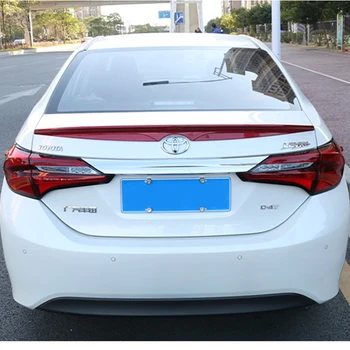 ABS plastik неокрашенный podkład kolor ogonowej skrzydła pasuje do Toyota Corolla tylny bagażnik spoiler-2017 samochód ozdobiony