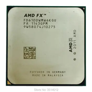 AMD FX-Series FX-6100 FX 6100 FX6100 3,3 Ghz procesor sześciordzeniowy procesor CPU FD6100WMW6KGU Socket AM3+