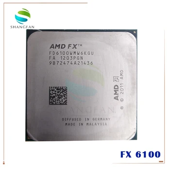AMD FX-Series FX6100 3.3 GHz procesor sześciordzeniowy procesor FX 6100 FD6100WMW6KGU 95W Socket AM3+