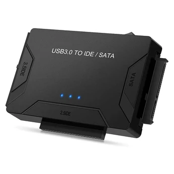 Adapter dysku twardego USB 3.0 to IDE SATA konwerter kabel do komputera zewnętrzny napęd optyczny części transmisji danych na HDD, SSD, DVD-ROM