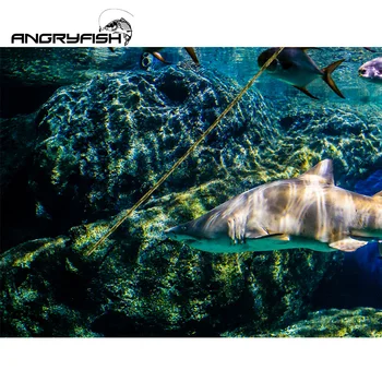 Angryfish 300 metrów 4x plecionka CamoBrown i CamoYellow bicolor super PE linia