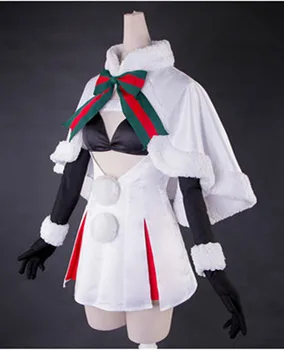 Anime Fate Grand Order FGO Alter Jeanne d ' Arc Lily Christmas Role Play Rabbit Full Set Uniform Suit Cosplay Costumes In Stock