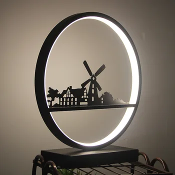 Artpad Nordic Dimmable Table Lamp Study Eye-care lampa stolik sypialnia stół nocne salon Hoom Decoration Led
