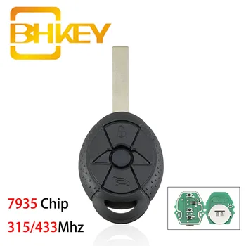 BHKEY315/433 Mhz Smart Car Key do BMW MiNi Cooper S R50 R53 2005-2007 3 przyciski samochodowy zdalny klucz 7935 chip бесключевой wejście