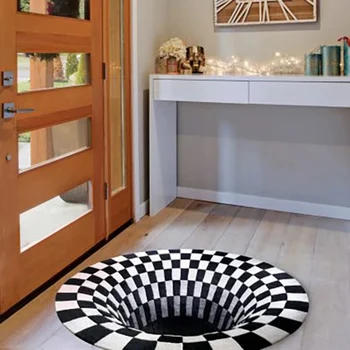 Basen z wirem wodnym iluzja dywan 3D pułapka efekt drukowania dywan sypialnia salon gabinet dywanik do podłogi ASD88