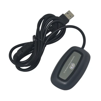 Bezprzewodowy gamepad PC Adapter USB Receiver dla kontrolera konsoli Xbox360