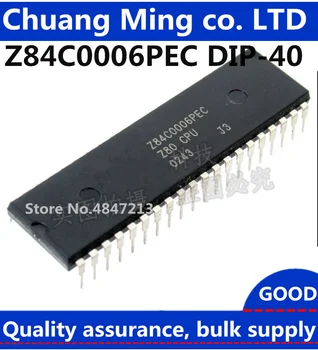 Bezpłatna wysyłka 10 szt./lot Z84C0006PEC Z80 CPU DIP-40 jest w magazynie mikroprocesorowy układ
