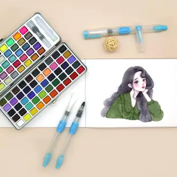Bianyo 6szt Water Brush Pen for Beginner & Kids malarstwo akwarela pędzla do rysowania przybory artystyczne