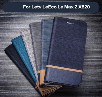 Biznes Pu Etui Dla Letv LeEco Le Max 2 X820 Etui Miękka Silikonowa Pokrywa Tylna Tpu Dla Letv LeEco Le Max 2 X820 Gniazdo Kart Book Etui