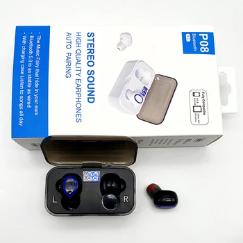 Bluetooth 5.0 słuchawki bezprzewodowe douszne słuchawki sportowe powietrzne strąki zestaw słuchawkowy jest kompatybilny z telefonami z systemem android i telefon