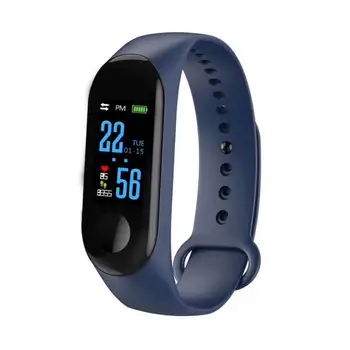 Bluetooth Smart Wristbands Ciśnienie Krwi Monitor Rytmu Serca Kolorowy Ekran Dotykowy Smart Band Dla Systemu Android Sport Smartband Xiaomi