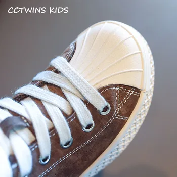 CCTWINS buty dla Dzieci 2019 zima moda Dziecięca wysokie trampki Baby Boy buty sportowe dziewczyny skóra naturalna buty do biegania FH2655