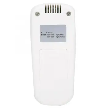 Cyfrowy LCD formaldehyd HCHO LZO czujnik jakości powietrza w pomieszczeniu pomiarowy miernik monitor tester dla gospodarstwa domowego biurowy samochód