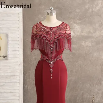 Czerwone kobieca sukienka Party Long Occasion Dresses for Women, suknie wieczorowe, sukienka 2019 48 godzin wysyłka
