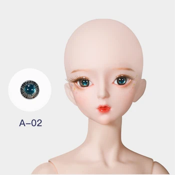 DBS Eyeball for 1/3 lalki bjd glasses eyeball 14 mm szerokości, 60cm bjd only eyeball, no doll no head