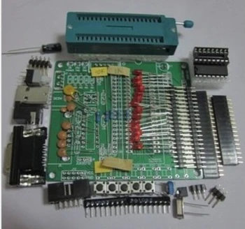 DIY learning board kit suit the parts 51/AVR microcontroller development board learning board STC89C52