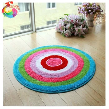 DIY mata do rękodzieła zestaw w toku szydełka dywan przędza poduszka haft dywan diy mata dywan zestawy dywanik okrągły kolor