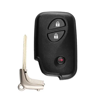 Dandkey Car Remote Key 2 3 4 przyciski do Lexus LX470 GS450h GS350 GS430 IS350 SC430 GS250 LX570 ES350 RX350 IS250 TOY48 Blade