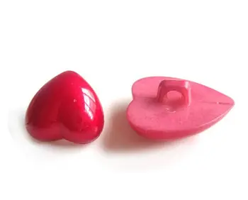 Darmowa dostawa 40 szt./lot czarne serce zwierzę nos, usta przycisk czerwone białe przyciski dzieci uwielbiają sweter przyciski 12 mm-25 mm