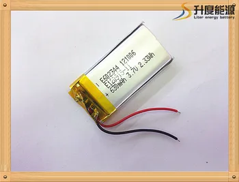 Darmowa wysyłka bateria polimerowa 630 mah 3.7 W 602344 inteligentny dom MP3 kolumny akumulator litowo-jonowy do dvr,GPS,mp3,mp4,telefon komórkowy,głośnik