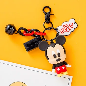Disney Kreskówki Mickey Minnie Miki Kaczor Donald, Daisy Figurka Lalka Pilota Torba Zawieszenia Samochód Wisiorek Breloki Dla Dziewczyn