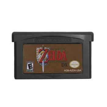 Dla Nintendo GBA gra wideo kaseta z najnowsza mapa The Legend of Zeld Links Awakening DX angielski wersja amerykańska