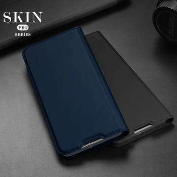 Dla OnePlus Nord Phone Case magnetyczny skórzany pokrowiec Soft TPU Flip Wallet Cover Shell z gniazd kart Drop Shipping DUX DUCIS