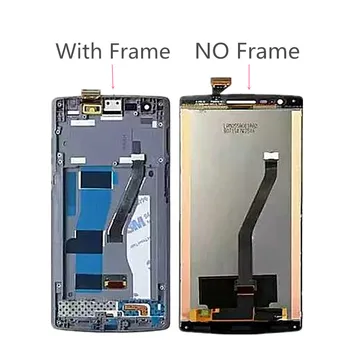 Dla Oneplus One wyświetlacz LCD+ekran dotykowy digitizer szklany panel wymiana akcesoriów dla Oneplus One A0001 wyświetlacz LCD do Oneplus 1