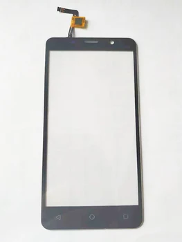 Dla Tele 2 Tele2 Maxi ekran dotykowy digitizer szklana soczewka panel dotykowy czarny kolor z taśmą