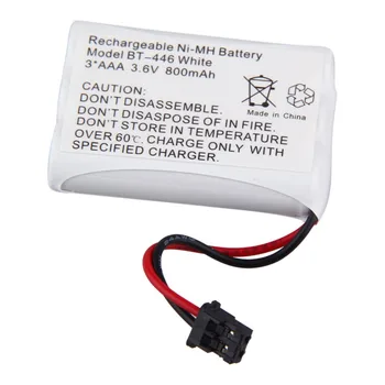 Dla Uniden BT-446 BT446 ER-P512 battery pack 3.6 V 800mAh for White household rechargeable cordless phone Ni-MH battery