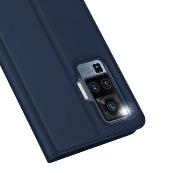 Dla VIVO X51 5G X50 Pro etui do telefonu etui skórzane moda ultra-cienki adsorbentu miękki TPU stoisko mapa klapki nad etui ochronnym