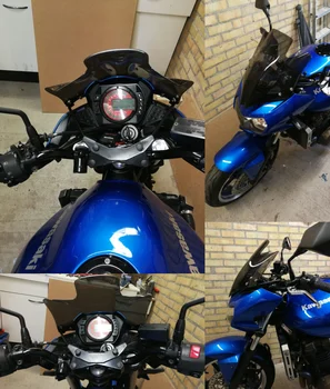 Dla Z750 Z750R Z 750 motocykl szyby przedniej szyby Ветроотражатели double bubble