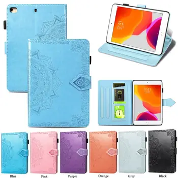 Dla iPad Mini 5 Case i Pad Mini 1 2 3 4 2019 Smart Cover magnetyczny Auto Sleep, Wake Stojak Card Pocket Mini1 Coque Mini5 Fundas