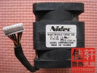 Dobra jakość NIDEC 4CM Dual fan Cooling fan 0.76 A DR04XLG-12PUS1 04B wentylator