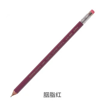 Drewniany pręt sześciokątny pręt automatyczny ołówek ręcznie malowane szkic studencki egzamin poświęcony 0,5 mm 2 szt./lot
