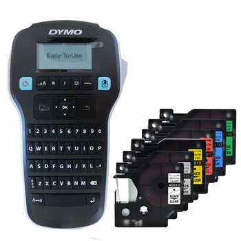 Dymo LM160 drukarki etykiet Dymo D1 6/9/12 mm wytwórnia Taśma kaseta plus 40910 40913 40916 40917 40918 40919 etykiety taśmy