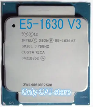 E5-1630V3 oryginalny Intel Xeon E5-1630 E5 V3 1630 V3 3.70 GHz 10M 4CORES 22NM LGA2011-3 140W cpu darmowa wysyłka