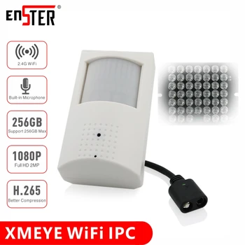 ENSTER H. 265 Indoor 2MP WiFi PIR Audio IP Camera Support 256GB TF Card Motion Detection Recording, niewidzialny IR-led 940nm