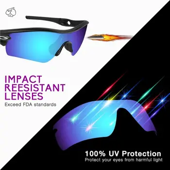 EZReplace polaryzacyjne wymienne soczewki do okularów przeciwsłonecznych Oakley Flak Jacket - Night Vision