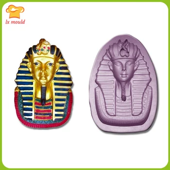 Egipski biust Tutanchamona średniej rzemiosła LXYY Silikonowa poduszka forma