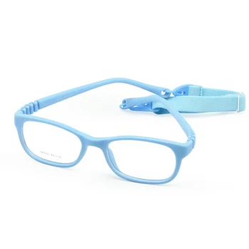 Elastyczne dziecięce okulary rozmiar ramki 44/16 TR90 dziecięce okulary, bez śruby, Bezpieczne, nietłukące, lekkie chłopcy dziewczęta optyczne okulary