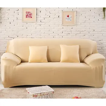 Elastyczny biały sofa pokrowiec stretch gęsta owinąć all inclusive sofa pokrowce na salonie Sofa etui krzesło sofa etui poszewka