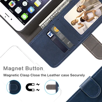 Etui Dla Iphone S55 Lite Case Magnetyczny Portfel Skórzany Pokrowiec Dla Doogee S55 Stand Coque Pokrowce Do Telefonów