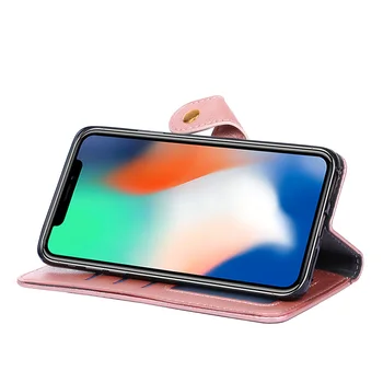 Etui do Asus Zenfone Max Plus ZB570TL coque luksusowa skórzana klapka podstawka gniazdo kart portfel Case Capa