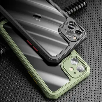Etui do iPhone 11 Case Anti-Fall Full Cover Protect Camera Clear Cover For iPhone 11 Pro Max XR XS MAX X 7 8 Plus Case SE 2020