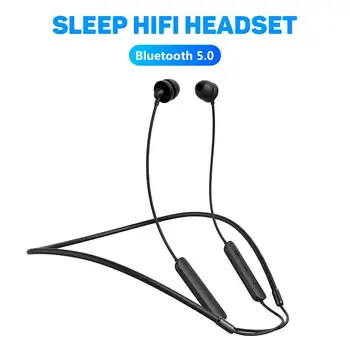 FD1 In-Ear Wireless Bluetooth 5.0 Music Sleep słuchawki pasek na szyję zestaw słuchawkowy z mikrofonem