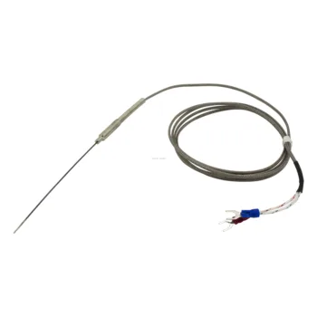 FTARP08 K typ 3m PTFE posrebrzane miedziany kabel 100 mm 316L elastyczna sonda termopara czujnik temperatury