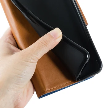 Faux leather flip etui dla Iphone S68 Pro business case dla Doogee S68 Pro uchwyt karty Silikonowa ramka etui portfel pokrywa