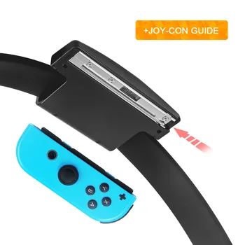 Fitness pierścień zestaw dla Nintendo Switch Joycon Ring Fit gra przygodowa Ring Con z pedałem pasem Ringcon