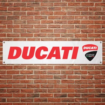 Flaga Ducati PVC do kampanii, sportowe ozdoba do garażu, warsztacie, flaga, ozdoba do namiotu